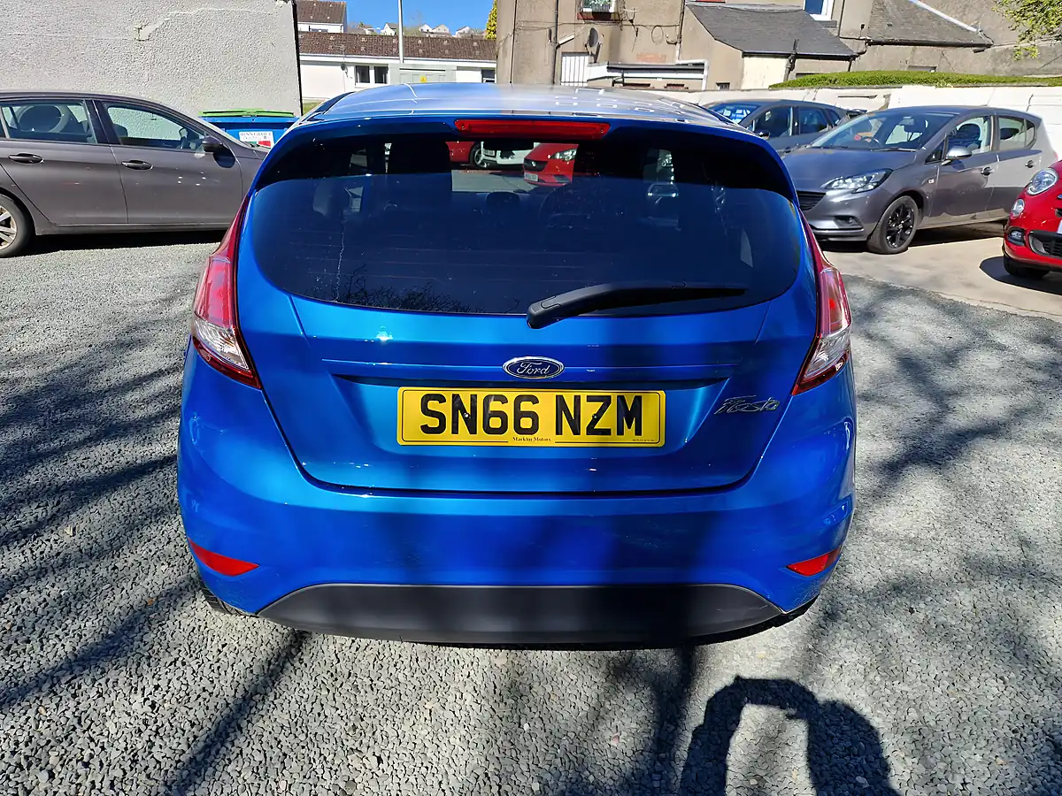 Used 2016 Ford Fiesta Zetec Blue Edition Blue - Interior and Exterior details 6