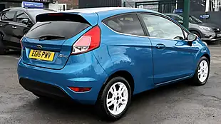 Used 2016 Ford Fiesta Zetec Blue Edition Candy Blue - Interior and Exterior details 3