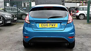 Used 2016 Ford Fiesta Zetec Blue Edition Candy Blue - Interior and Exterior details 4