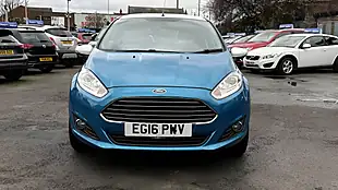 Used 2016 Ford Fiesta Zetec Blue Edition Candy Blue - Interior and Exterior details 8