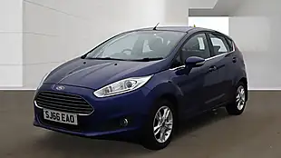 Used 2016 Ford Fiesta Zetec Blue - Interior and Exterior details 2