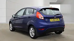 Used 2016 Ford Fiesta Zetec Blue - Interior and Exterior details 3