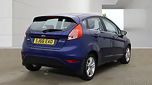 Used 2016 Ford Fiesta Zetec Blue - Interior and Exterior details 4
