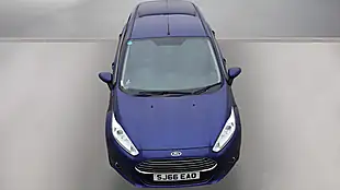 Used 2016 Ford Fiesta Zetec Blue - Interior and Exterior details 7