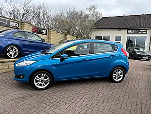 Used 2016 Ford Fiesta Zetec Blue - Interior and Exterior details 5