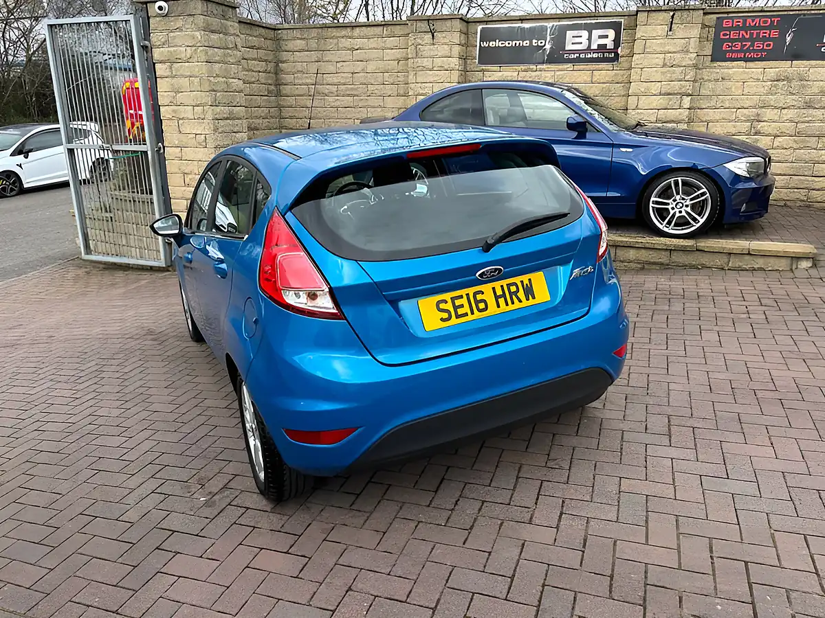 Used 2016 Ford Fiesta Zetec Blue - Interior and Exterior details 7