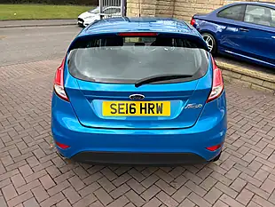Used 2016 Ford Fiesta Zetec Blue - Interior and Exterior details 8