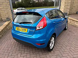 Used 2016 Ford Fiesta Zetec Blue - Interior and Exterior details 9