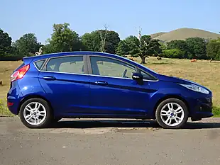 Used 2016 Ford Fiesta Zetec Blue - Interior and Exterior details 10
