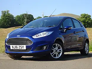 Used 2016 Ford Fiesta Zetec Blue - Interior and Exterior details 2