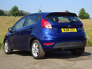 Used 2016 Ford Fiesta Zetec Blue - Interior and Exterior details 3