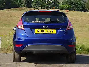 Used 2016 Ford Fiesta Zetec Blue - Interior and Exterior details 4