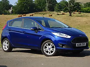 Used 2016 Ford Fiesta Zetec Blue - Interior and Exterior details 5