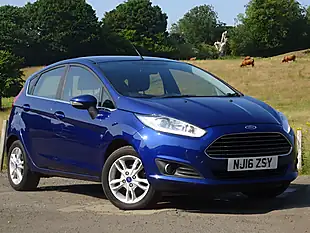 Used 2016 Ford Fiesta Zetec Blue - Interior and Exterior details 6