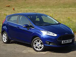 Used 2016 Ford Fiesta Zetec Blue - Interior and Exterior details 7