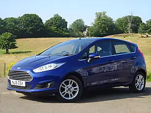 Used 2016 Ford Fiesta Zetec Blue - Interior and Exterior details 9