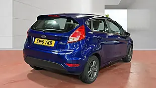 Used 2016 Ford Fiesta Zetec Blue - Interior and Exterior details 4