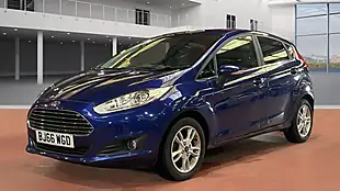 Used 2016 Ford Fiesta Zetec Blue - Interior and Exterior details 2