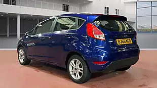 Used 2016 Ford Fiesta Zetec Blue - Interior and Exterior details 3