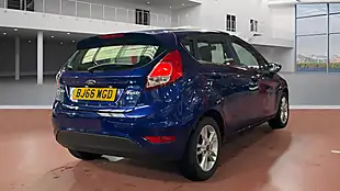 Used 2016 Ford Fiesta Zetec Blue - Interior and Exterior details 4