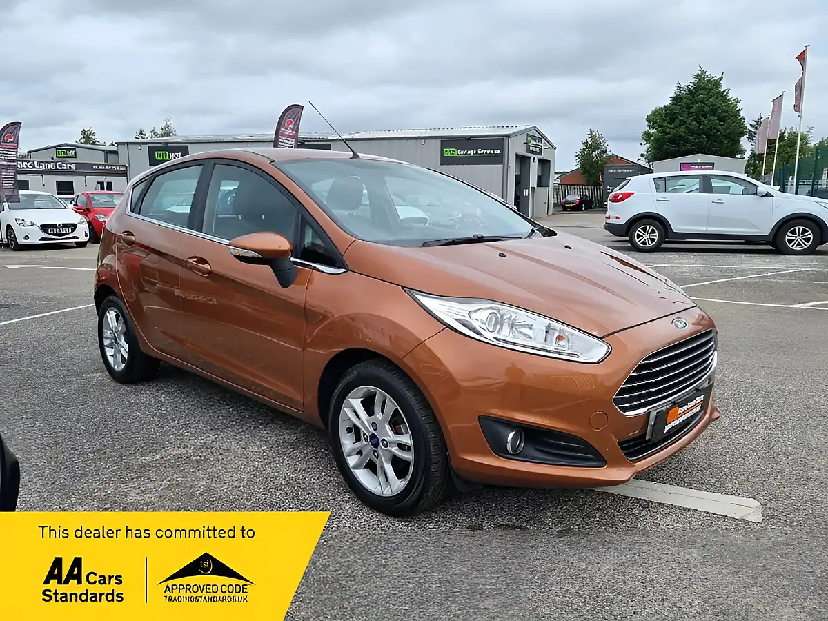 Used 2016 Ford Fiesta Zetec Copper Pulse Metallic - Front View