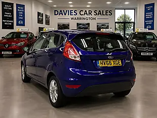 Used 2016 Ford Fiesta Zetec Deep Impact Blue - Interior and Exterior details 3