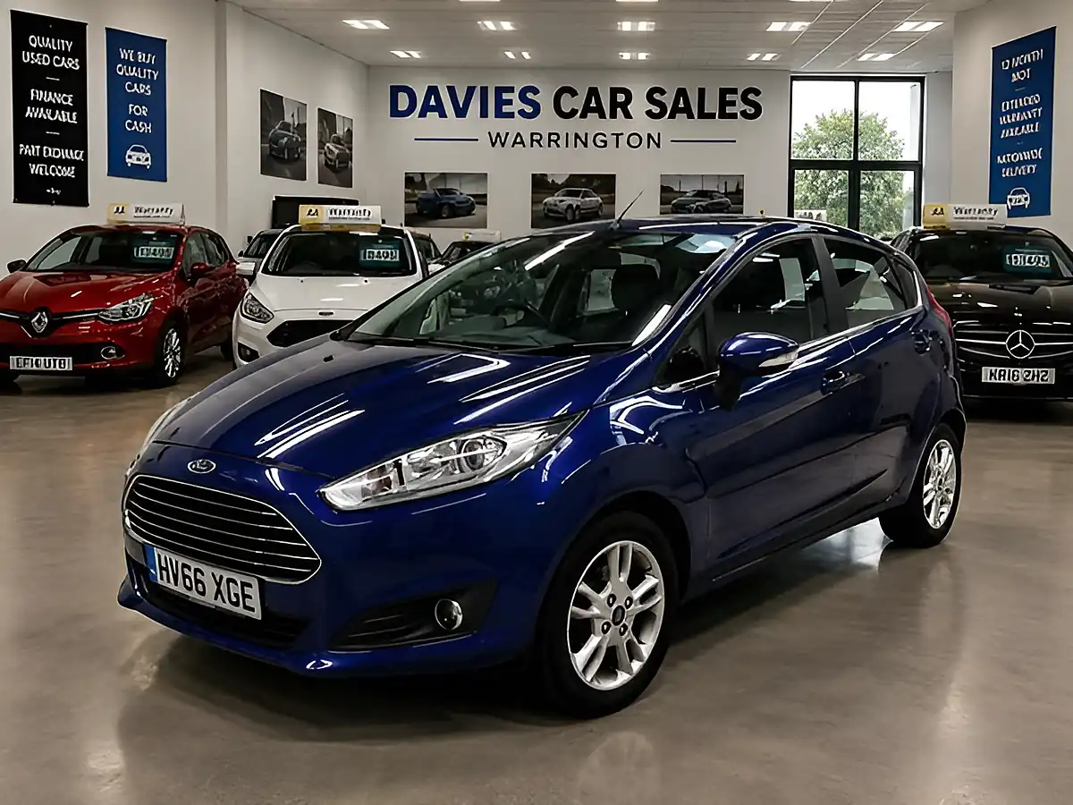 Used 2016 Ford Fiesta Zetec Deep Impact Blue - Interior and Exterior details 2