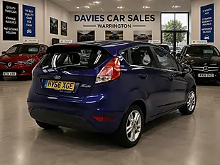 Used 2016 Ford Fiesta Zetec Deep Impact Blue - Interior and Exterior details 4
