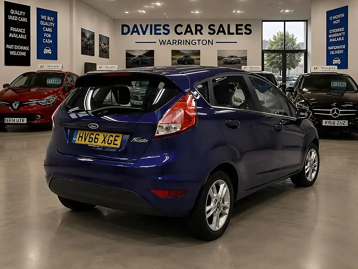 Used 2016 Ford Fiesta Zetec Deep Impact Blue - Interior and Exterior details 4