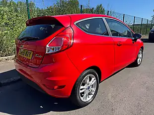 Used 2016 Ford Fiesta Zetec Red - Interior and Exterior details 3