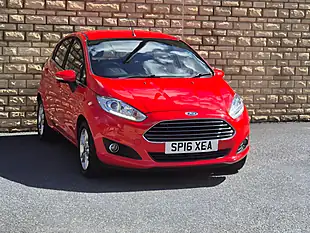Used 2016 Ford Fiesta Zetec Red - Interior and Exterior details 11