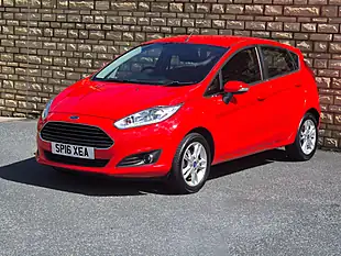 Used 2016 Ford Fiesta Zetec Red - Interior and Exterior details 4