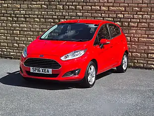 Used 2016 Ford Fiesta Zetec Red - Interior and Exterior details 5