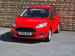 Used 2016 Ford Fiesta Zetec Red - Interior and Exterior details 7