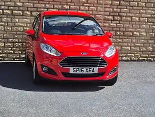 Used 2016 Ford Fiesta Zetec Red - Interior and Exterior details 9