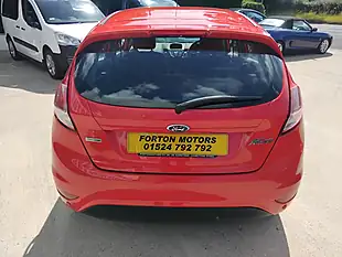 Used 2016 Ford Fiesta Zetec Red - Interior and Exterior details 6