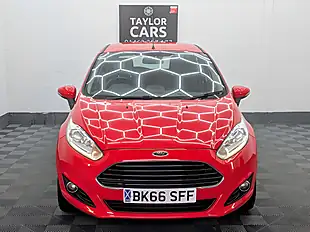 Used 2016 Ford Fiesta Zetec Red - Interior and Exterior details 2