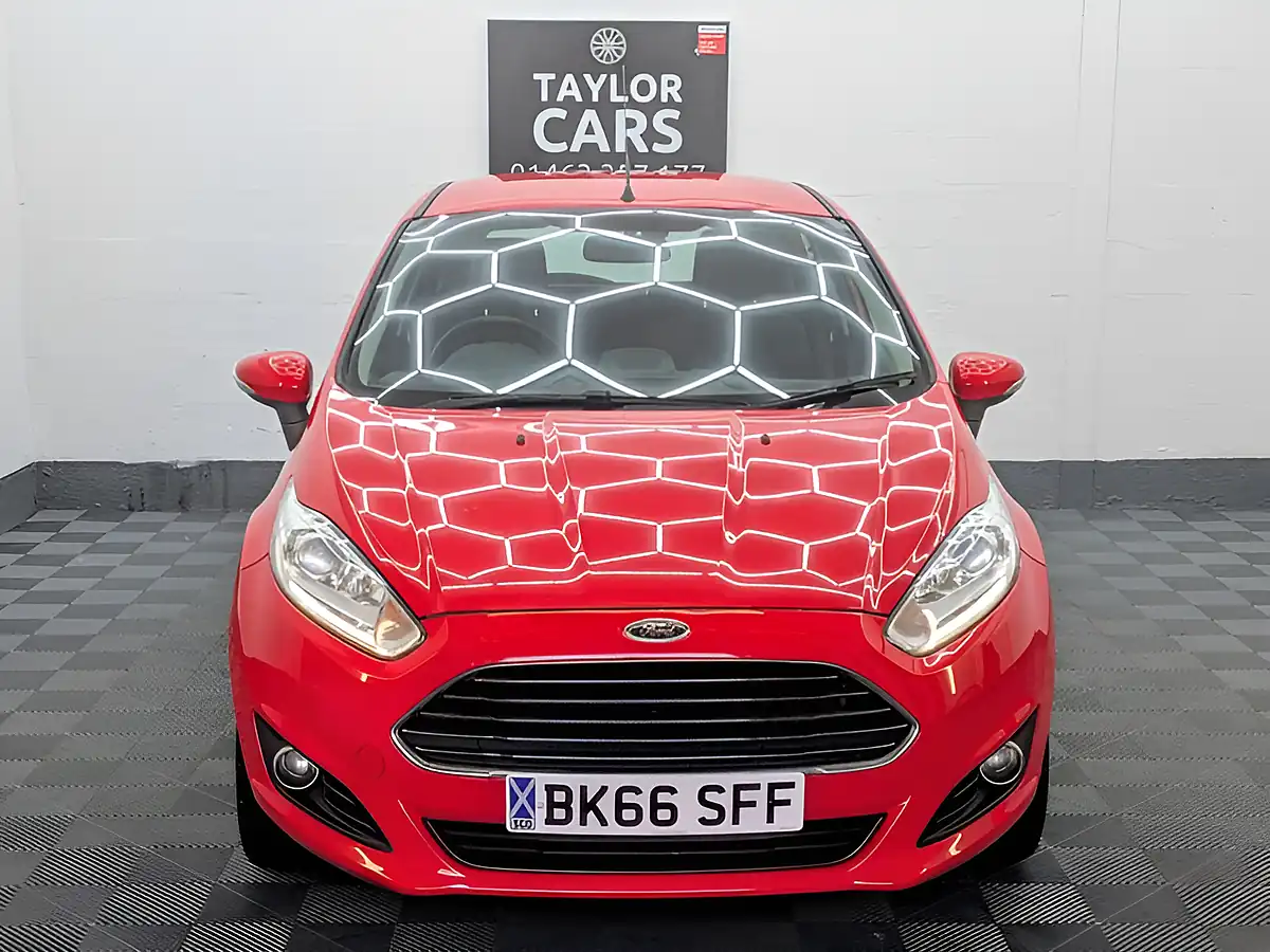 Used 2016 Ford Fiesta Zetec Red - Interior and Exterior details 2
