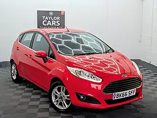 Used 2016 Ford Fiesta Zetec Red - Interior and Exterior details 3