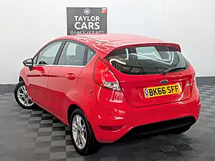 Used 2016 Ford Fiesta Zetec Red - Interior and Exterior details 7