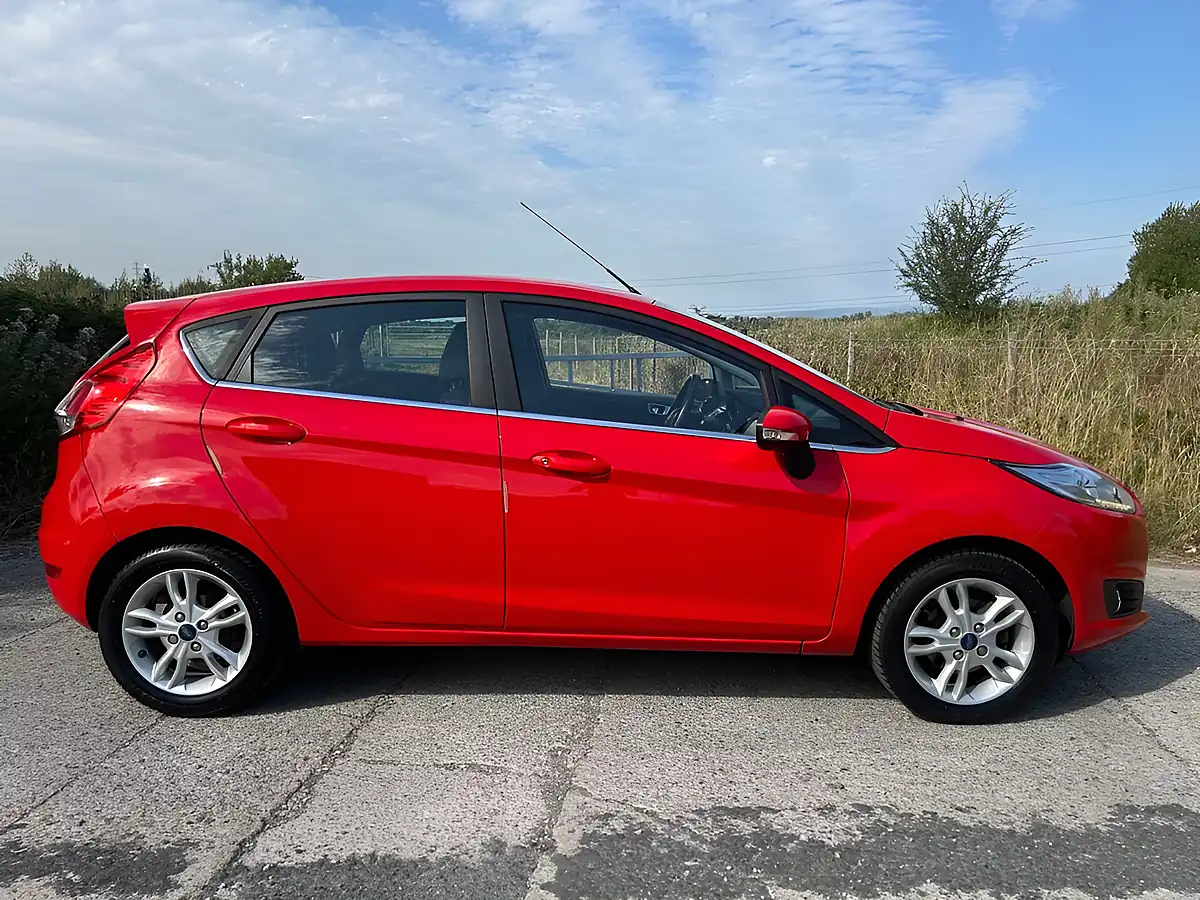 Used 2016 Ford Fiesta Zetec Red - Interior and Exterior details 2