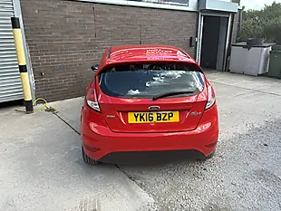 Used 2016 Ford Fiesta Zetec Red - Interior and Exterior details 11