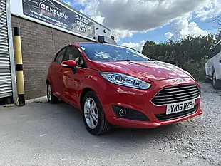 Used 2016 Ford Fiesta Zetec Red - Interior and Exterior details 2