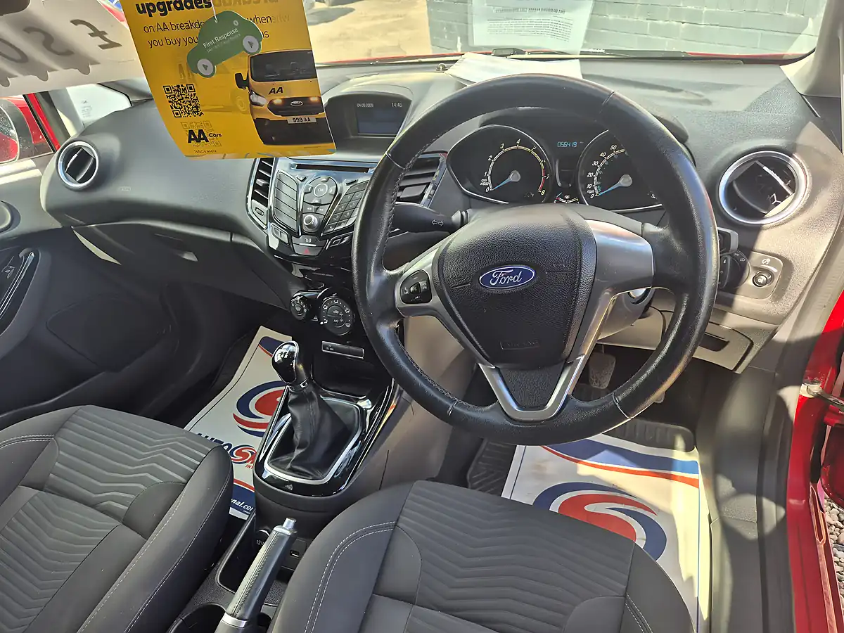Used 2016 Ford Fiesta Zetec Red - Interior and Exterior details 13