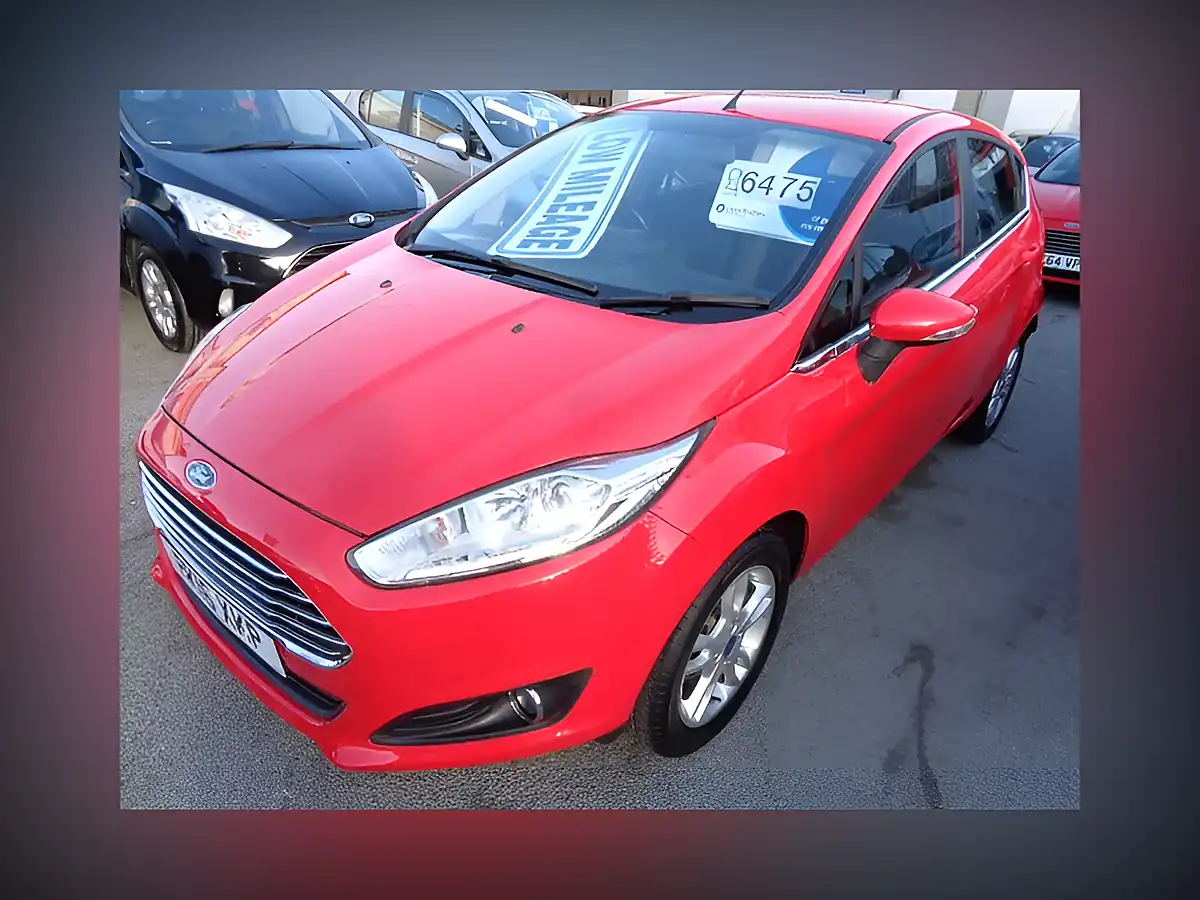 Used 2016 Ford Fiesta Zetec Red - Interior and Exterior details 2