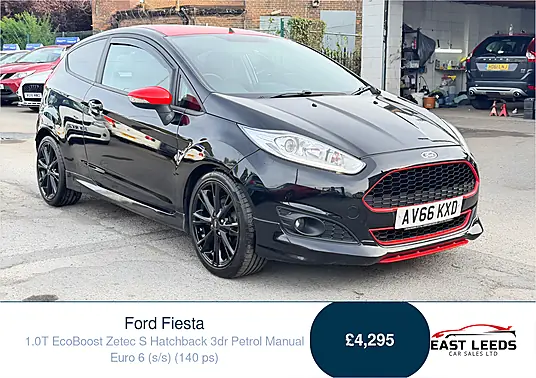 2016 Ford Fiesta 1.0T EcoBoost Zetec S
