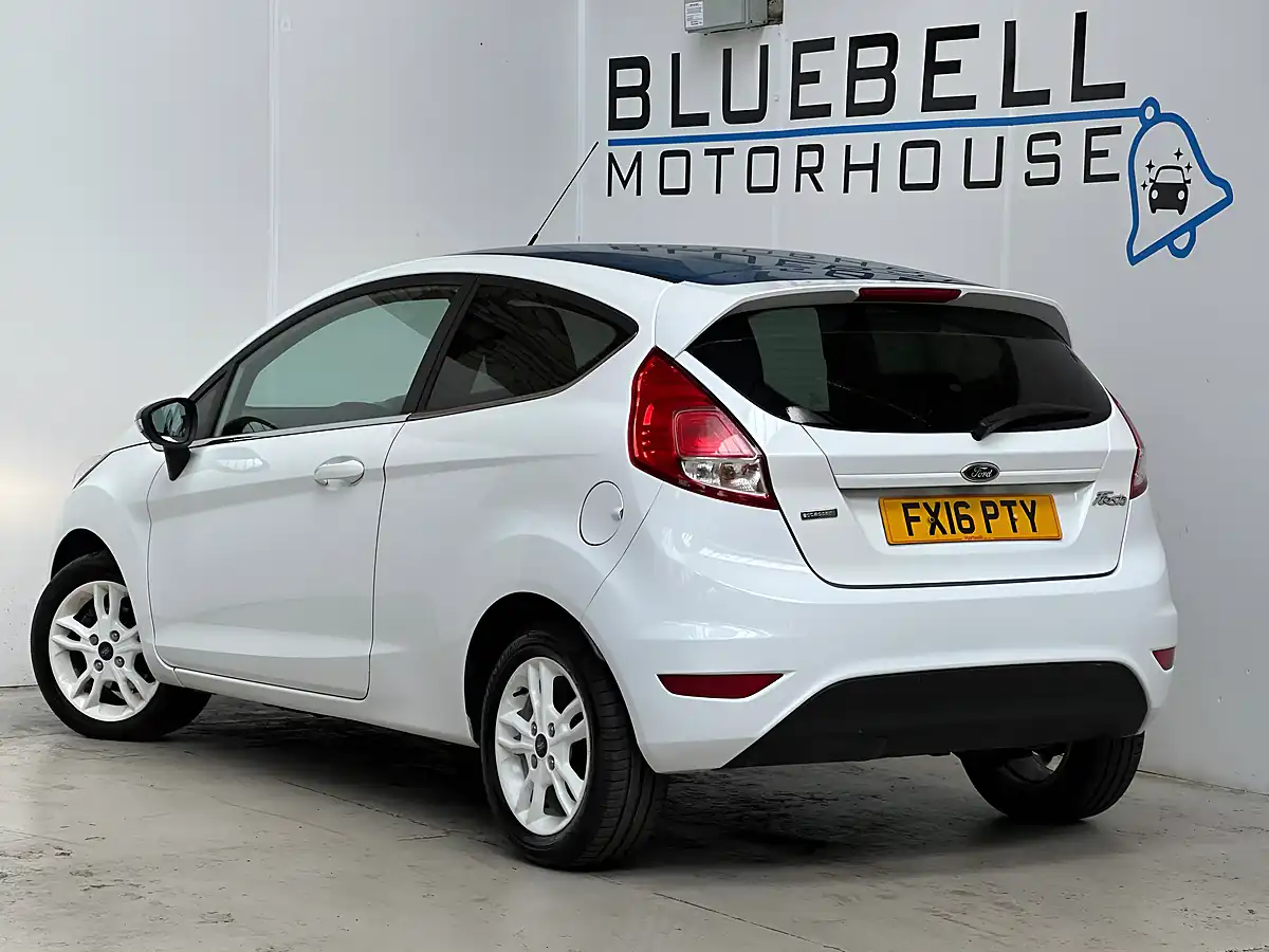 Used 2016 Ford Fiesta Zetec White Edition White - Interior and Exterior details 4