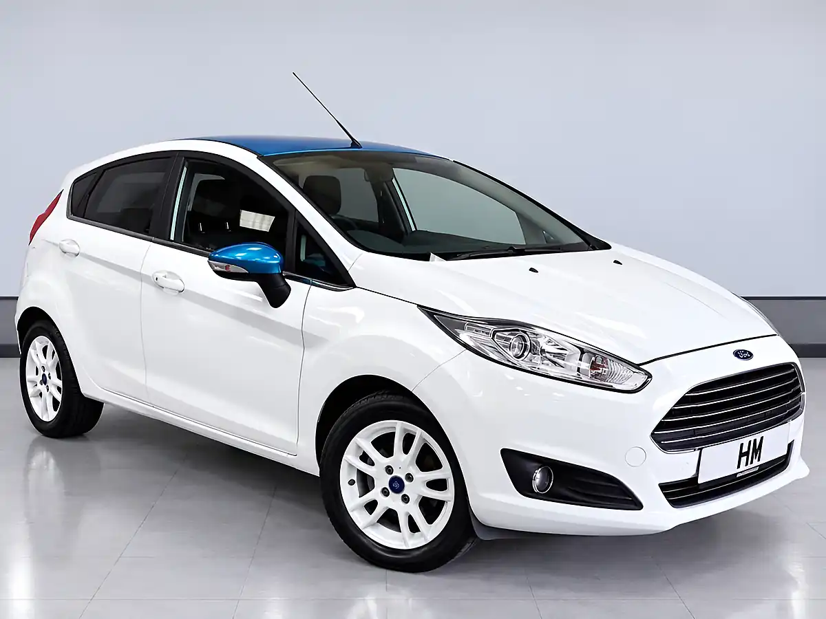 Used 2016 Ford Fiesta Zetec White Edition White - Front View