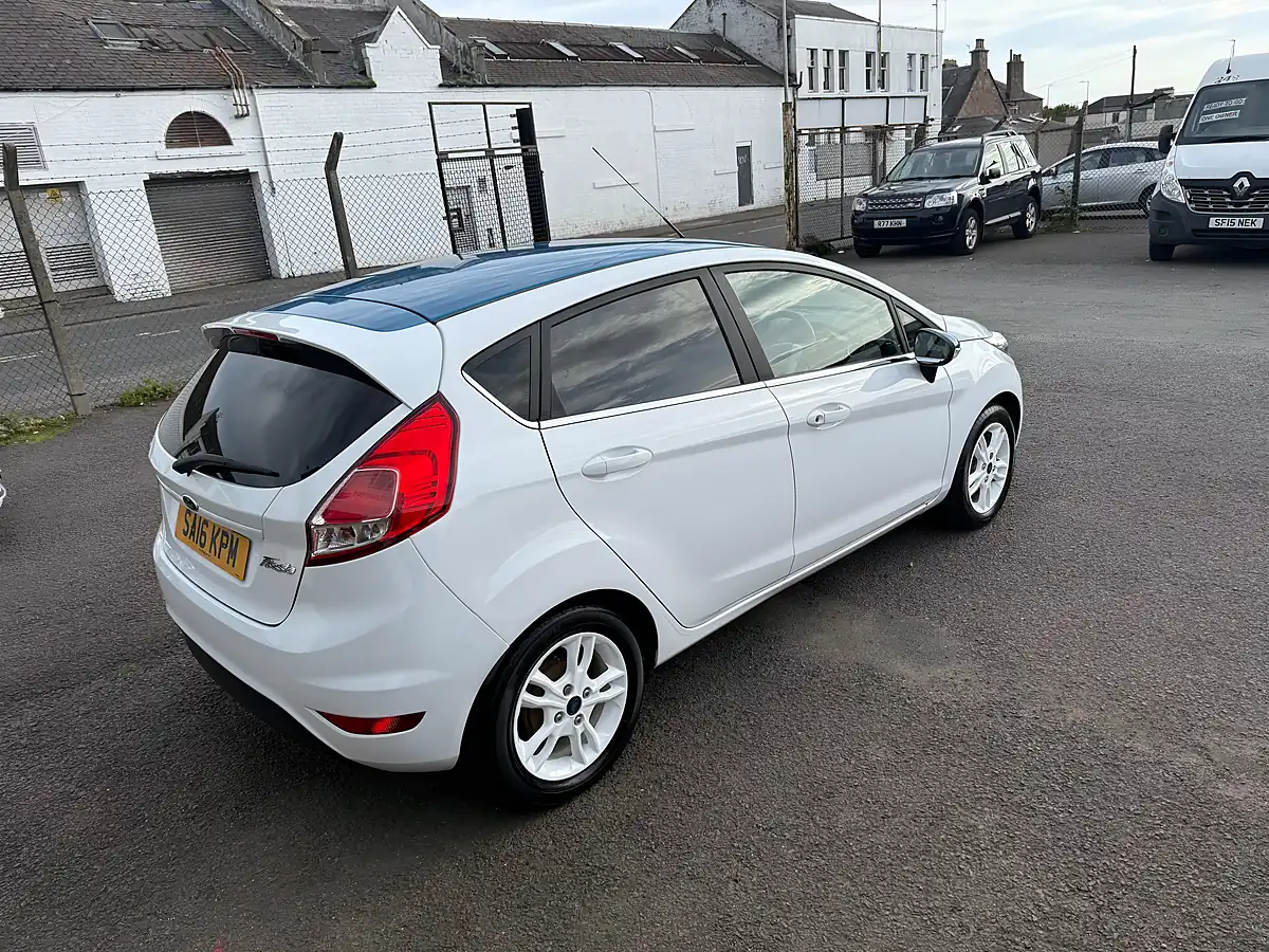 Used 2016 Ford Fiesta Zetec White Edition White - Interior and Exterior details 6