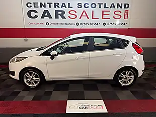 Used 2016 Ford Fiesta Zetec White - Interior and Exterior details 4